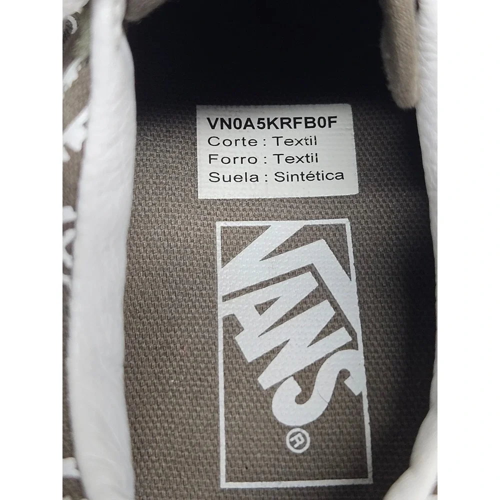 Vans Old Skool Boys 6Y Green White Suede Skate Sneaker Lace‎ Up Retro Shoes